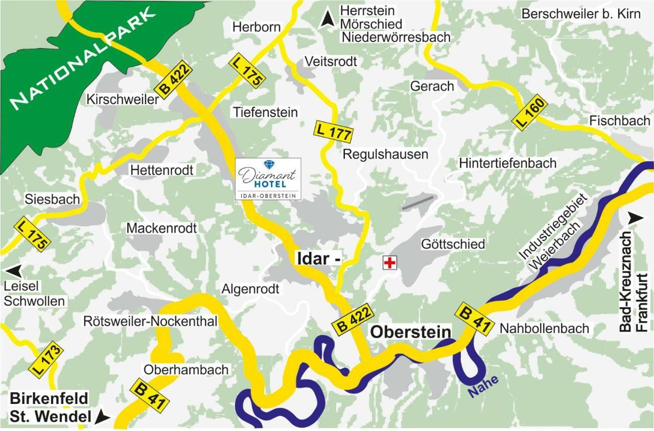Diamanthotel Idar-Oberstein Dış mekan fotoğraf